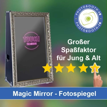 In Tegernheim einen Magic Mirror Fotospiegel mieten