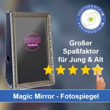 In Tegernsee einen Magic Mirror Fotospiegel mieten