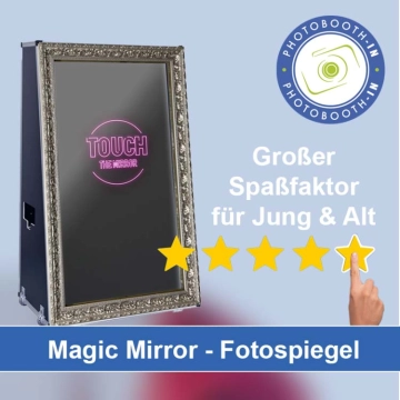 In Teltow einen Magic Mirror Fotospiegel mieten