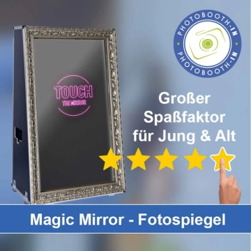 In Teningen einen Magic Mirror Fotospiegel mieten