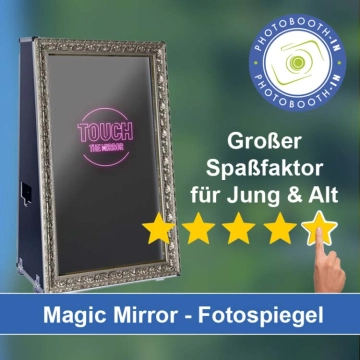 In Teterow einen Magic Mirror Fotospiegel mieten