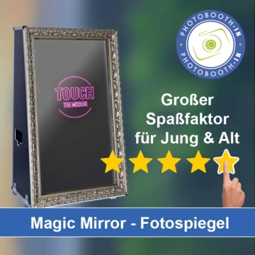 In Tettnang einen Magic Mirror Fotospiegel mieten