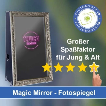 In Teublitz einen Magic Mirror Fotospiegel mieten