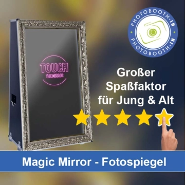 In Thalheim/Erzgebirge einen Magic Mirror Fotospiegel mieten