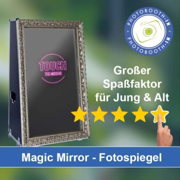 In Thalmassing einen Magic Mirror Fotospiegel mieten