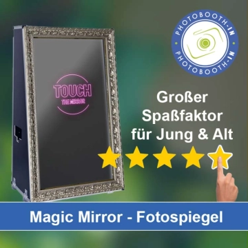 In Tharandt einen Magic Mirror Fotospiegel mieten