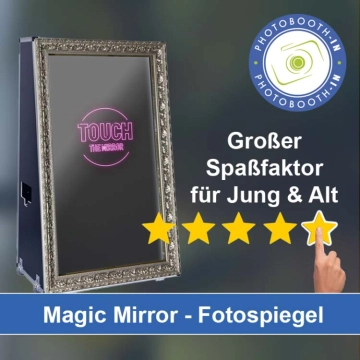 In Thiendorf einen Magic Mirror Fotospiegel mieten