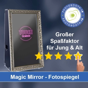 In Thum einen Magic Mirror Fotospiegel mieten