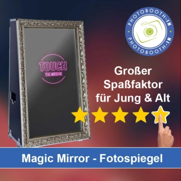 In Timmendorfer Strand einen Magic Mirror Fotospiegel mieten