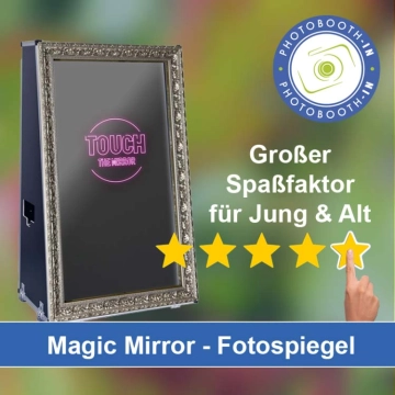 In Tirschenreuth einen Magic Mirror Fotospiegel mieten