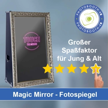 In Tittmoning einen Magic Mirror Fotospiegel mieten