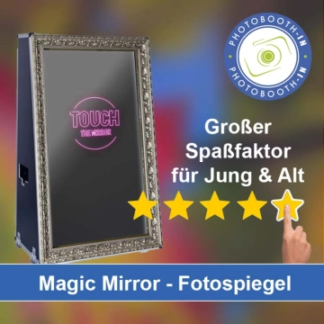 In Titz einen Magic Mirror Fotospiegel mieten