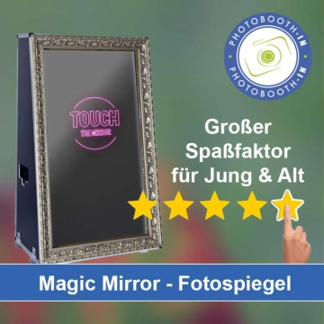 In Todtnau einen Magic Mirror Fotospiegel mieten