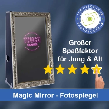 In Torgelow einen Magic Mirror Fotospiegel mieten