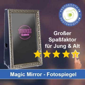 In Tostedt einen Magic Mirror Fotospiegel mieten