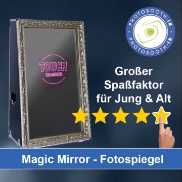 In Traben-Trarbach einen Magic Mirror Fotospiegel mieten