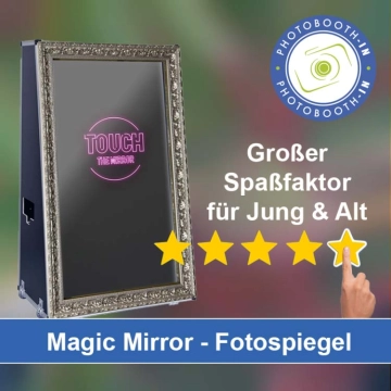 In Traunstein einen Magic Mirror Fotospiegel mieten