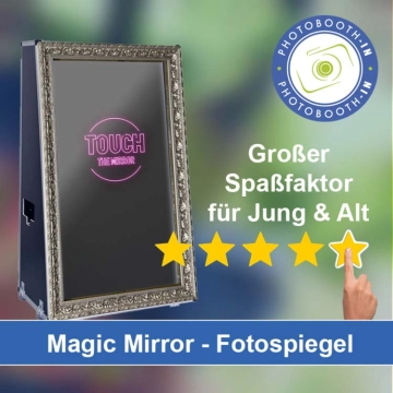 In Trebur einen Magic Mirror Fotospiegel mieten