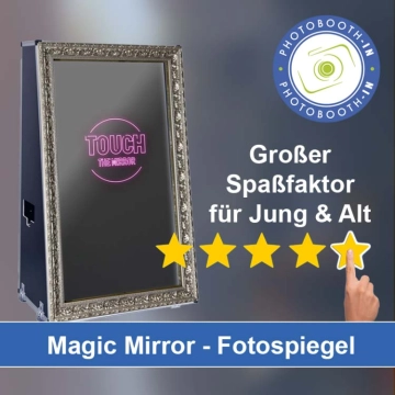 In Treffurt einen Magic Mirror Fotospiegel mieten
