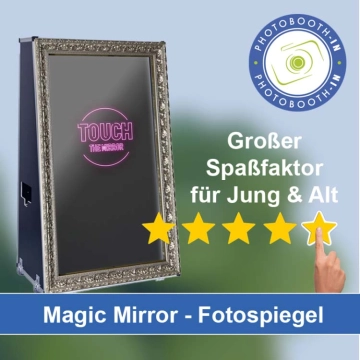 In Trendelburg einen Magic Mirror Fotospiegel mieten