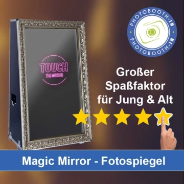 In Triberg im Schwarzwald einen Magic Mirror Fotospiegel mieten