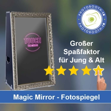 In Trier einen Magic Mirror Fotospiegel mieten