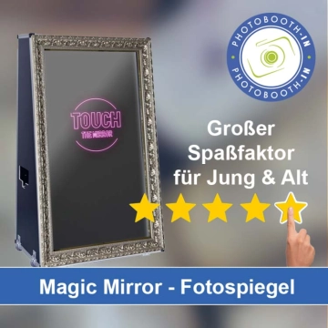 In Trierweiler einen Magic Mirror Fotospiegel mieten
