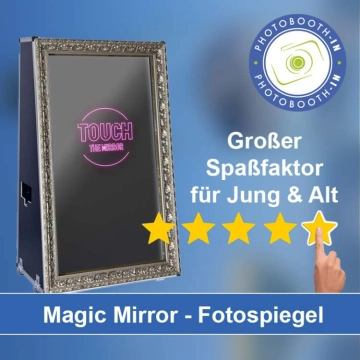 In Trippstadt einen Magic Mirror Fotospiegel mieten