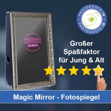In Trittau einen Magic Mirror Fotospiegel mieten