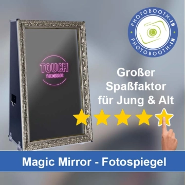 In Trostberg einen Magic Mirror Fotospiegel mieten