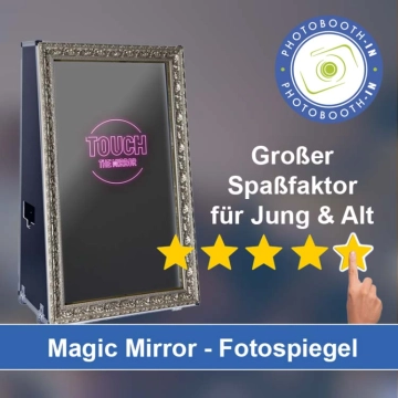 In Türkheim einen Magic Mirror Fotospiegel mieten