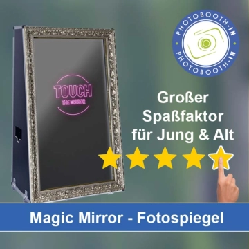 In Tuntenhausen einen Magic Mirror Fotospiegel mieten