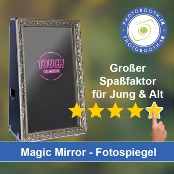 In Tussenhausen einen Magic Mirror Fotospiegel mieten