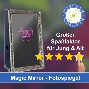 In Ueckermünde einen Magic Mirror Fotospiegel mieten