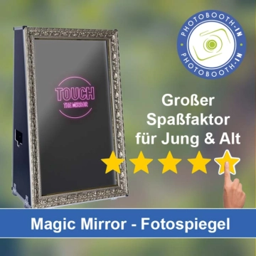In Ühlingen-Birkendorf einen Magic Mirror Fotospiegel mieten