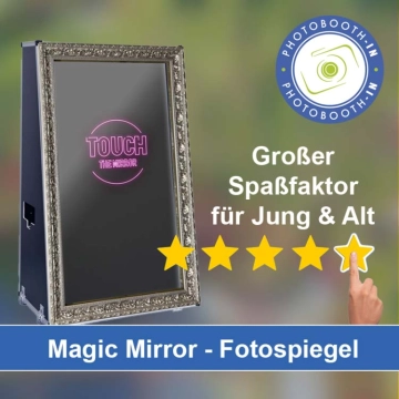 In Uffenheim einen Magic Mirror Fotospiegel mieten