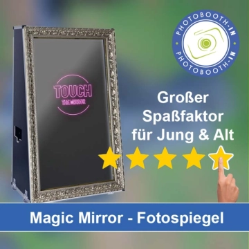 In Uhingen einen Magic Mirror Fotospiegel mieten