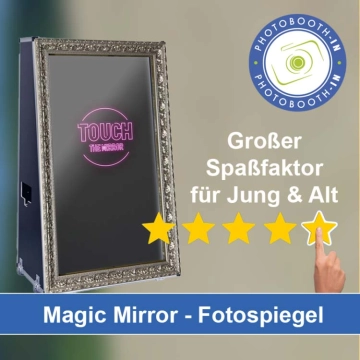In Untereisesheim einen Magic Mirror Fotospiegel mieten