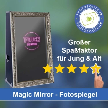 In Untergriesbach einen Magic Mirror Fotospiegel mieten