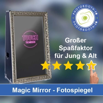 In Untergruppenbach einen Magic Mirror Fotospiegel mieten