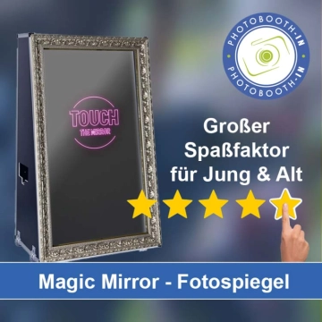 In Unterschleißheim einen Magic Mirror Fotospiegel mieten