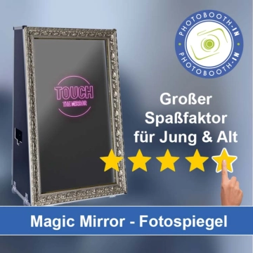 In Ursberg einen Magic Mirror Fotospiegel mieten