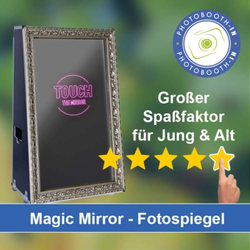 In Usingen einen Magic Mirror Fotospiegel mieten