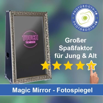 In Uslar einen Magic Mirror Fotospiegel mieten