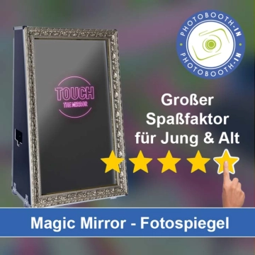 In Uttenreuth einen Magic Mirror Fotospiegel mieten
