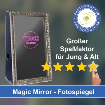 In Vaihingen an der Enz einen Magic Mirror Fotospiegel mieten
