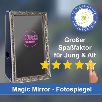 In Vechta einen Magic Mirror Fotospiegel mieten