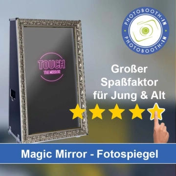 In Veitshöchheim einen Magic Mirror Fotospiegel mieten