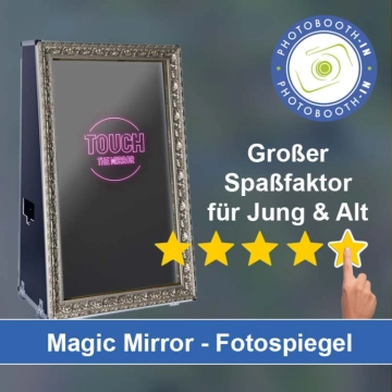 In Velburg einen Magic Mirror Fotospiegel mieten