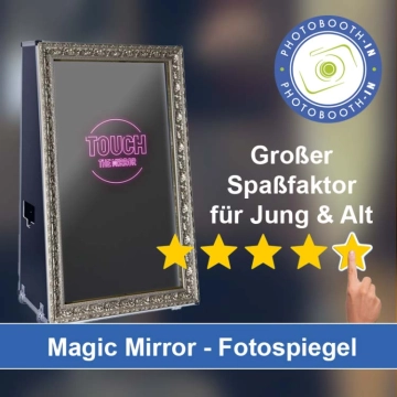 In Vellberg einen Magic Mirror Fotospiegel mieten